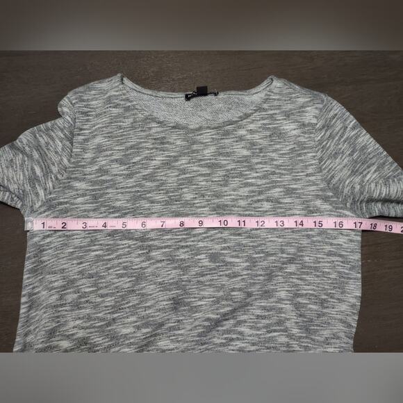 J Crew Mercantile Marled Heather Belted Sweatshirt Size XS - Picture 7 of 13